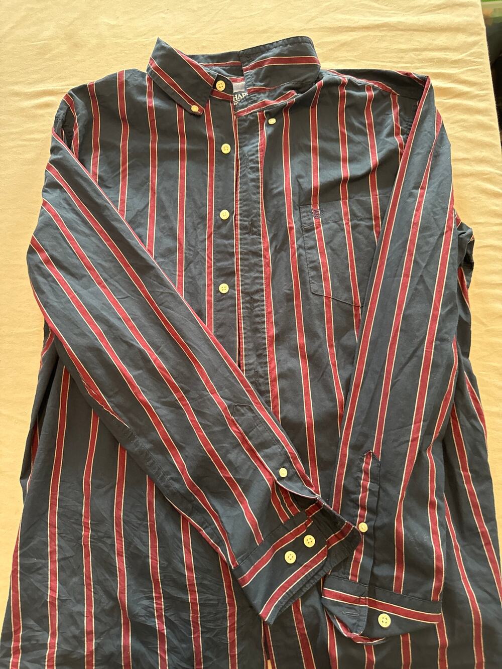 Chaps Ralph Lauren Long Sleeve Dress Shirt | Classic Preppy Button Down
